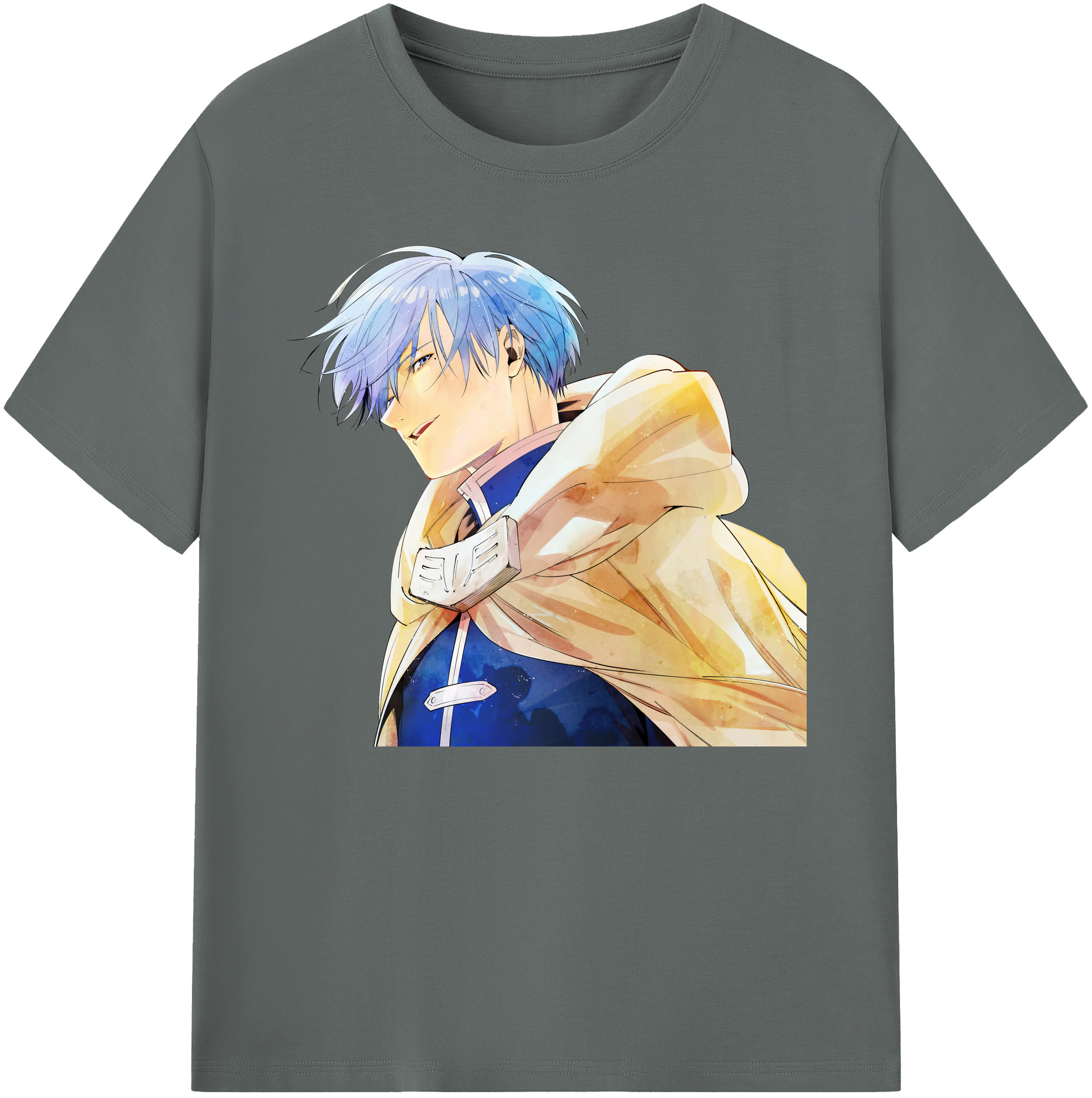（画像用） 葬送のフリーレン Frieren 綿100％ メンズ半袖Tシャツ｜肌触りやわらか＆通気性
